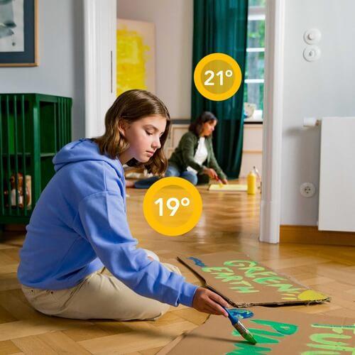 tado Slimme Thermostaat V3+ Wit Uitbreiding