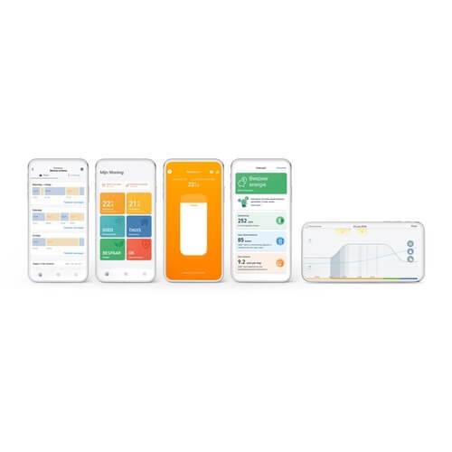 tado Starterskit Bedrade Slimme Thermostaat V3+ Black