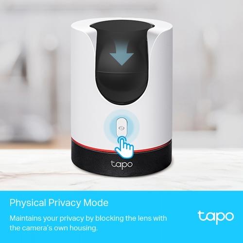 Tapo Wifi-bewakingscamera met AI en draai- en kantelfunctie